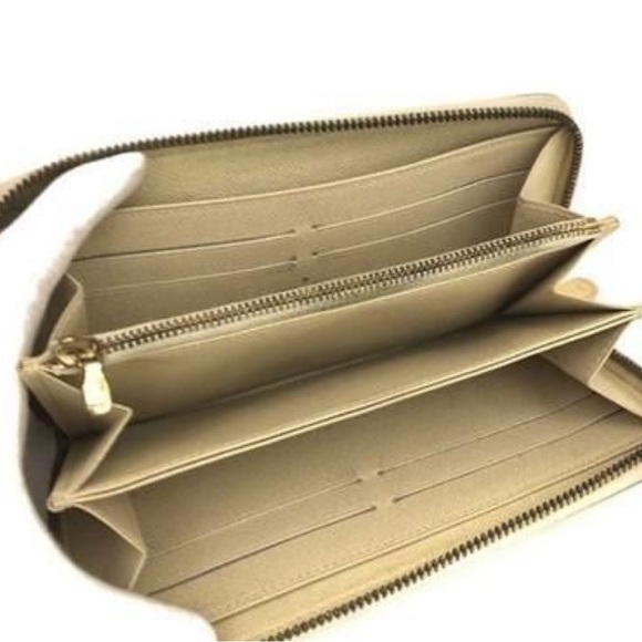 Louis Vuitton Damier Azur Zippy Wallet Canvas PreOwned in Fair Condition - Picture 3 of 14